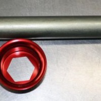 パーツ FAST FORWARD Fast Frank Racing 08-15 Kawasaki ZX-10R Front Quick Change Axle